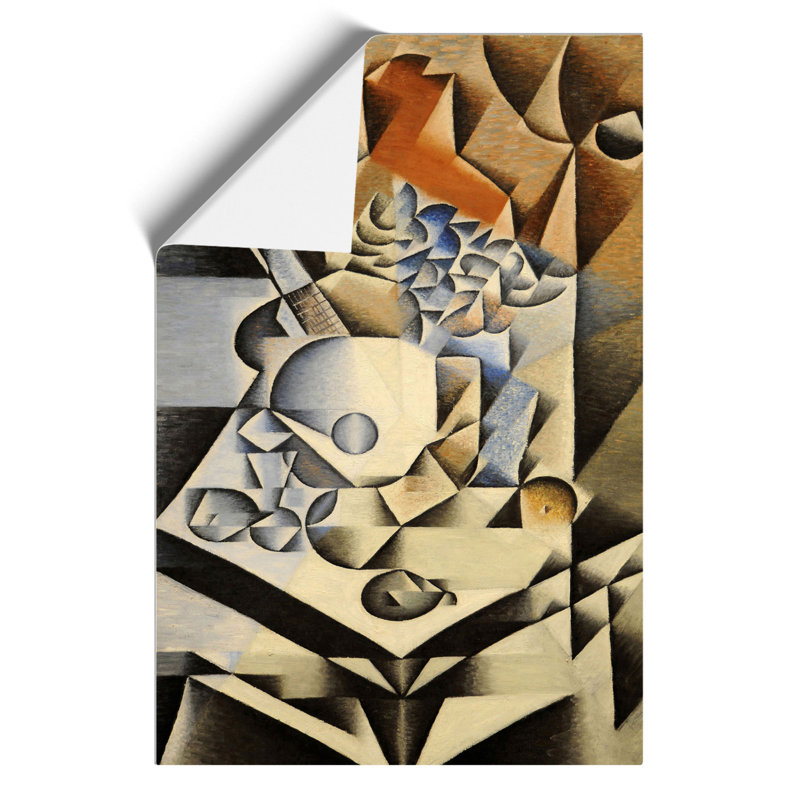 Still Life with Flowers by Juan Gris - Frameless Print, 59cm H x 42cm W x 0.1cm D
