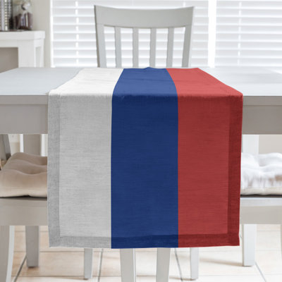 Seattle Table Runner – Durable, Fade-Resistant, and Machine Washable in Team-Inspired Colors