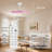 Soraya 22 in. Indoor Ceiling Fan with Dimmable Integrated LED and Remote Control-820131339-820131338