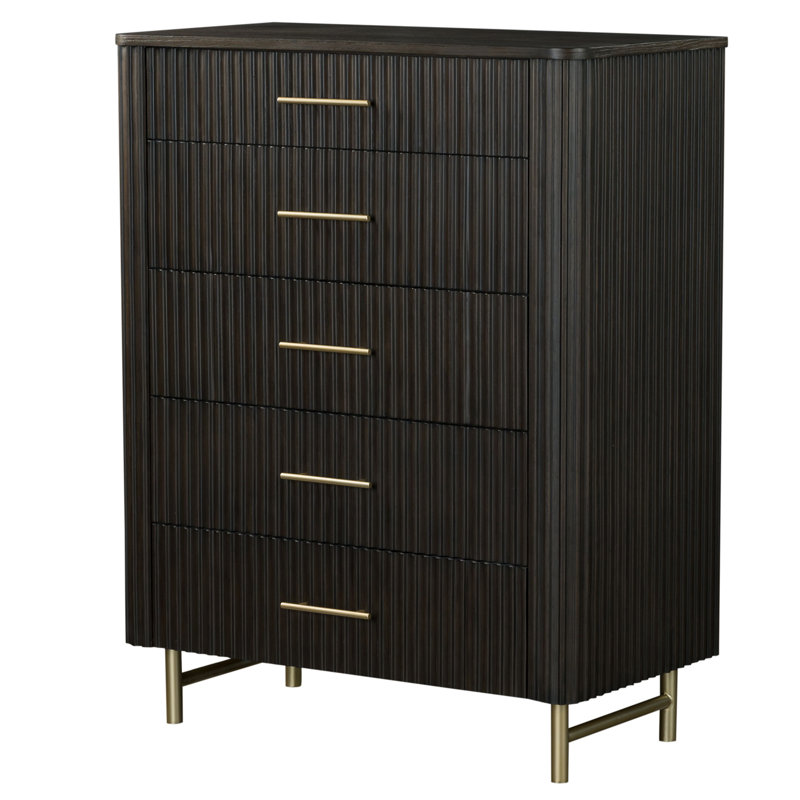 Commode 5 tiroirs Clayten Espreeso