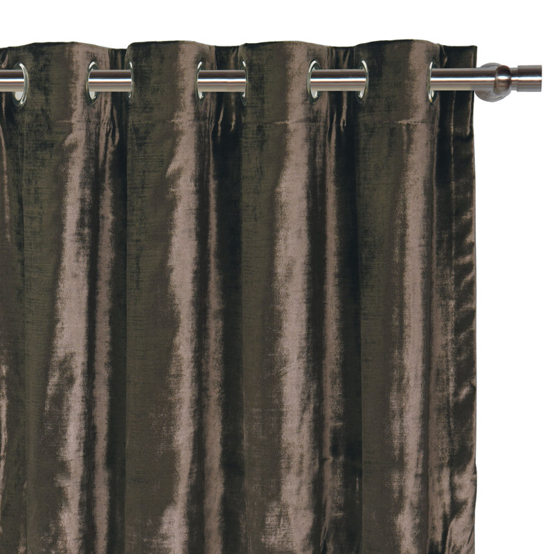Panneau de rideau simple obscurcissant avec œillets Winchester, 96 po x 96 po, Origan