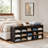 Jurina 15 Pair Shoe Storage Bench-468106347