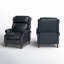 Fauteuil inclinable en cuir véritable Ambrosane-79515885