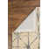Tapis beige en laine touffeté à la main à motif géométrique Cheshunt