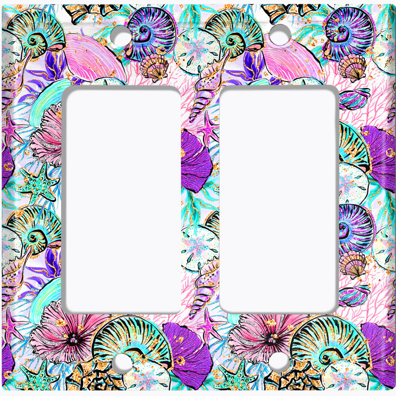2 - Gang Rocker Standard Wall Plate