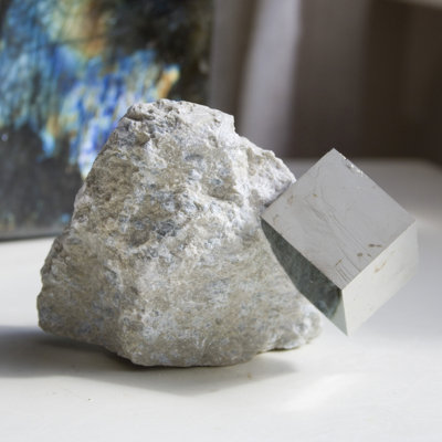 Pyrite cubique Andris-Defiant Gravity sur Matrix