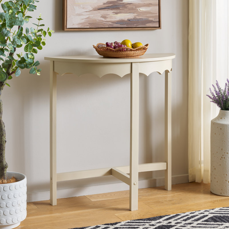Jalis Half Round Console, Sand