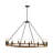 Mendy 16 - Light Dimmable Wagon Wheel Chandelier-45124346