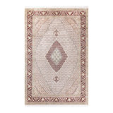 Classic One-of-a-Kind 6' X 9'4" Hand Knotted Area Rug