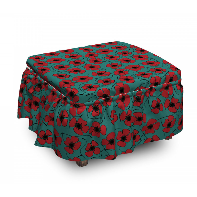 Housse pour repose-pieds tourbillons