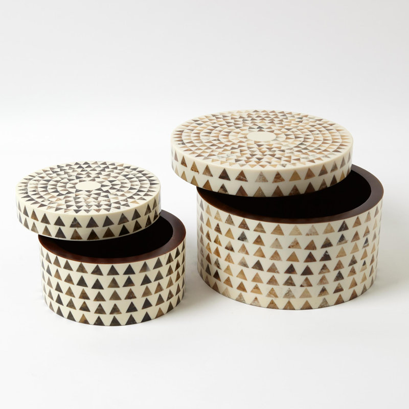 Triangle Stripe Box, Small