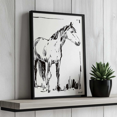 «Stance S croquis» par Anne Tavoletti, reproduction d'art
