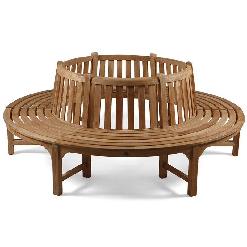 Lindsay Solid Wood Teak Outdoor Bench