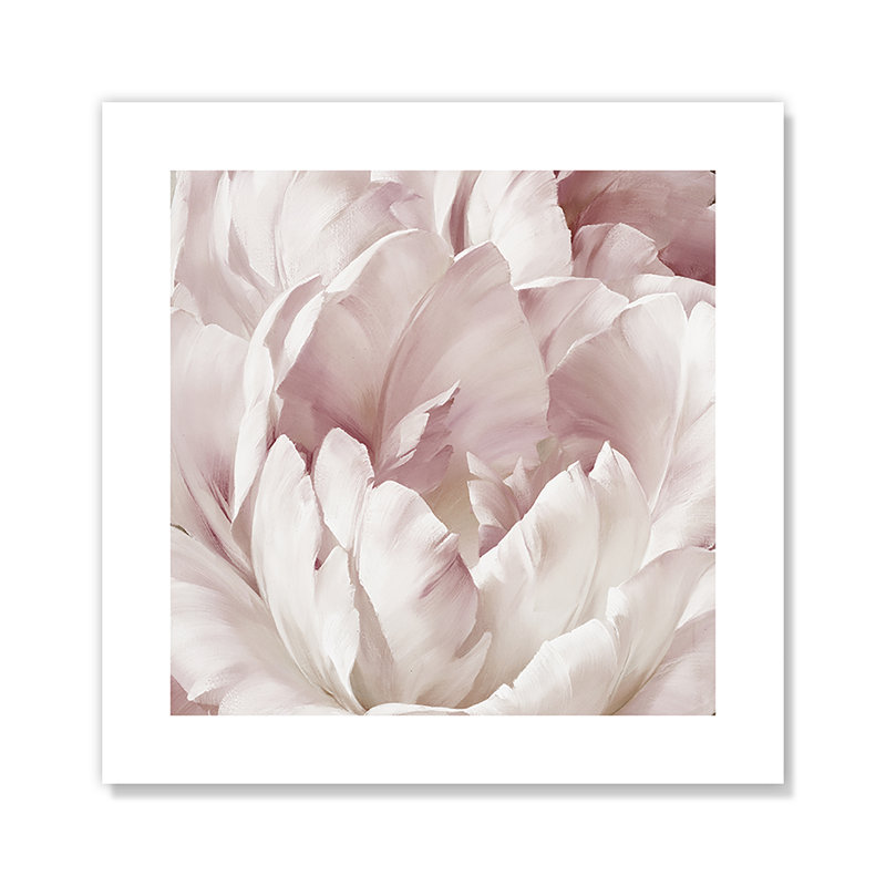 Intime rosé III - photographie, Papier imprimé, H 10 po x l 10 po x P 0,1 po