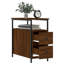 Bourkelands 30cm W Iron Bedside Table-2103529910-2126190057