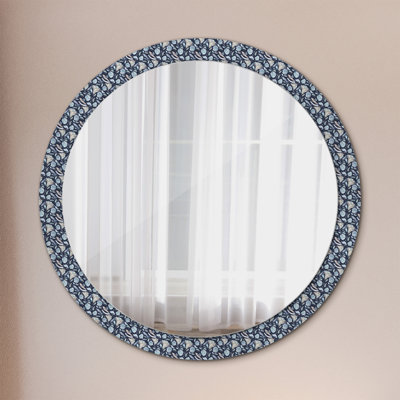 Huldar Glass Flat Wall Mirror