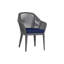Milano Patio Dining Armchair with Cushions-1034232574
