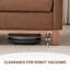 Causeuse rembourrée 60 po Mid Century-367122865
