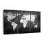 «World Map Iron Impression World Map», ensemble de 3 pièces sur toile-104053512