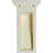 Endurathane Edwards Curved Corbel, 6 1/2"W x 7 3/8"D x 12"H, Factory Primed