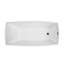 Baignoire autoportante en acrylique 67 po. X 31 po. Vanity Art-83841392