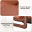 27.4" Wide Oil-Wax Leather Pushback Recliner with Soft Padding