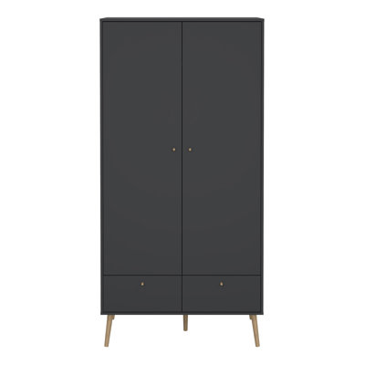 2 Door Manufactured Wood Wardrobe