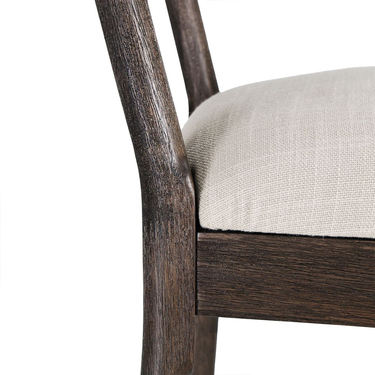 Wales Upholstered Dining Chair (Set of 2), Walnut