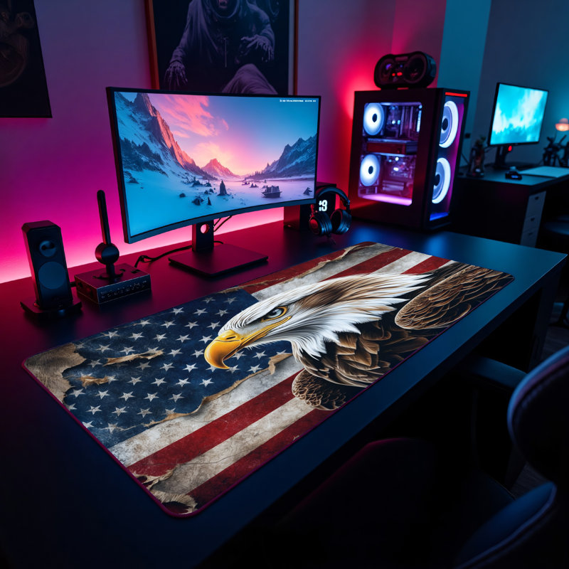 Polyester Desk Pad, 23.6x13.8