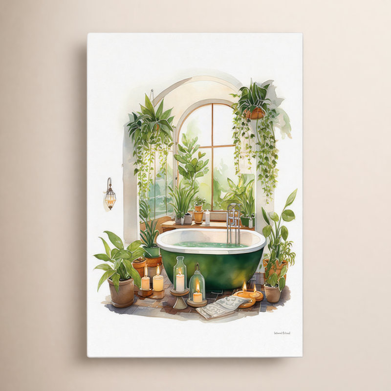 Tranquility Found - Modern Farmhouse, H 32 po x l 48 po