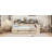 Baelee Wooden  Multi-Functional Daybed With Storage Shelves, 2 Storage Drawers And  Study Desk-871320043-871320040