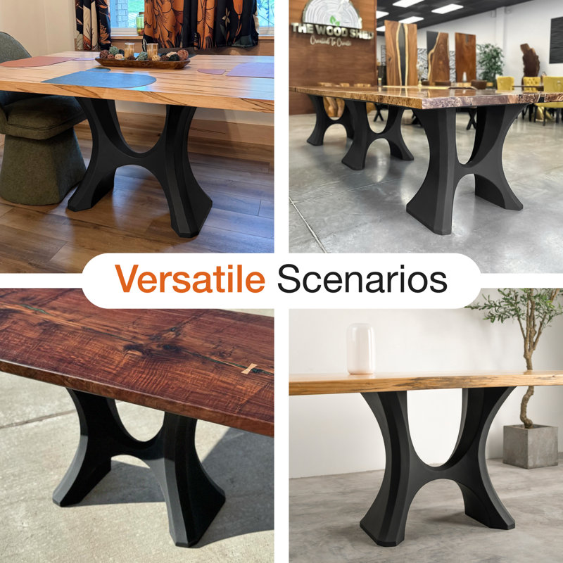 Haru Metal Dining Table Base