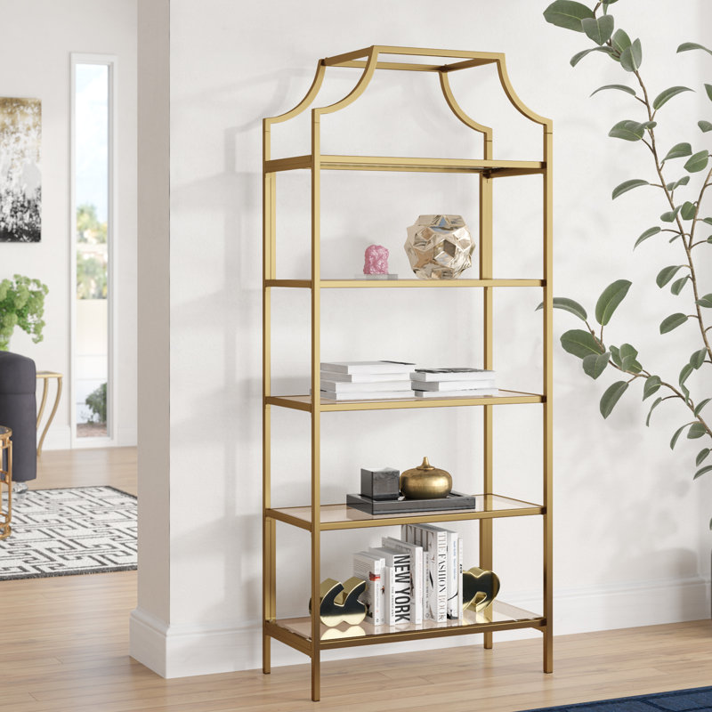 Chiasson Etagere Bookcase - Thumbnail 2