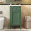 Meuble-lavabo de salle de bain avec lavabo en céramique