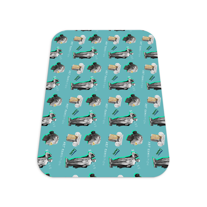 Nemi Hard Floor Rectangular Chair Mat, 70 x 100cm