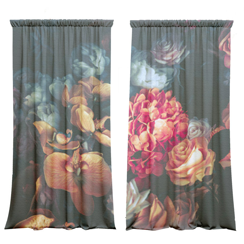 Blackout Curtain Panel Pair, 148 W x 250 D cm