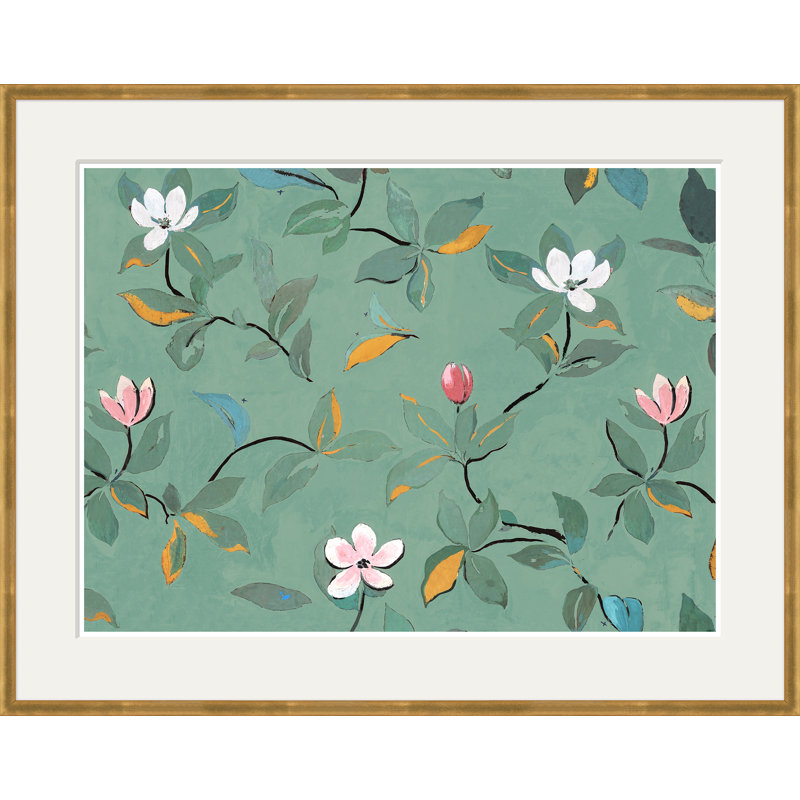 Green Magnolia Print by Paule Marrot