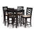 4 - Person Four Leg Dining Set-1275359087