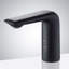 Robinet automatique sans contact noir mat avec capteur de mouvement commercial