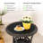 Patio Round Wicker Side Table-1141730919