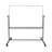 Freestanding Steel Reversible Magnetic Large - 6' - 8' Whiteboard