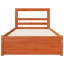 Solid Wood Bed Frame-485446044