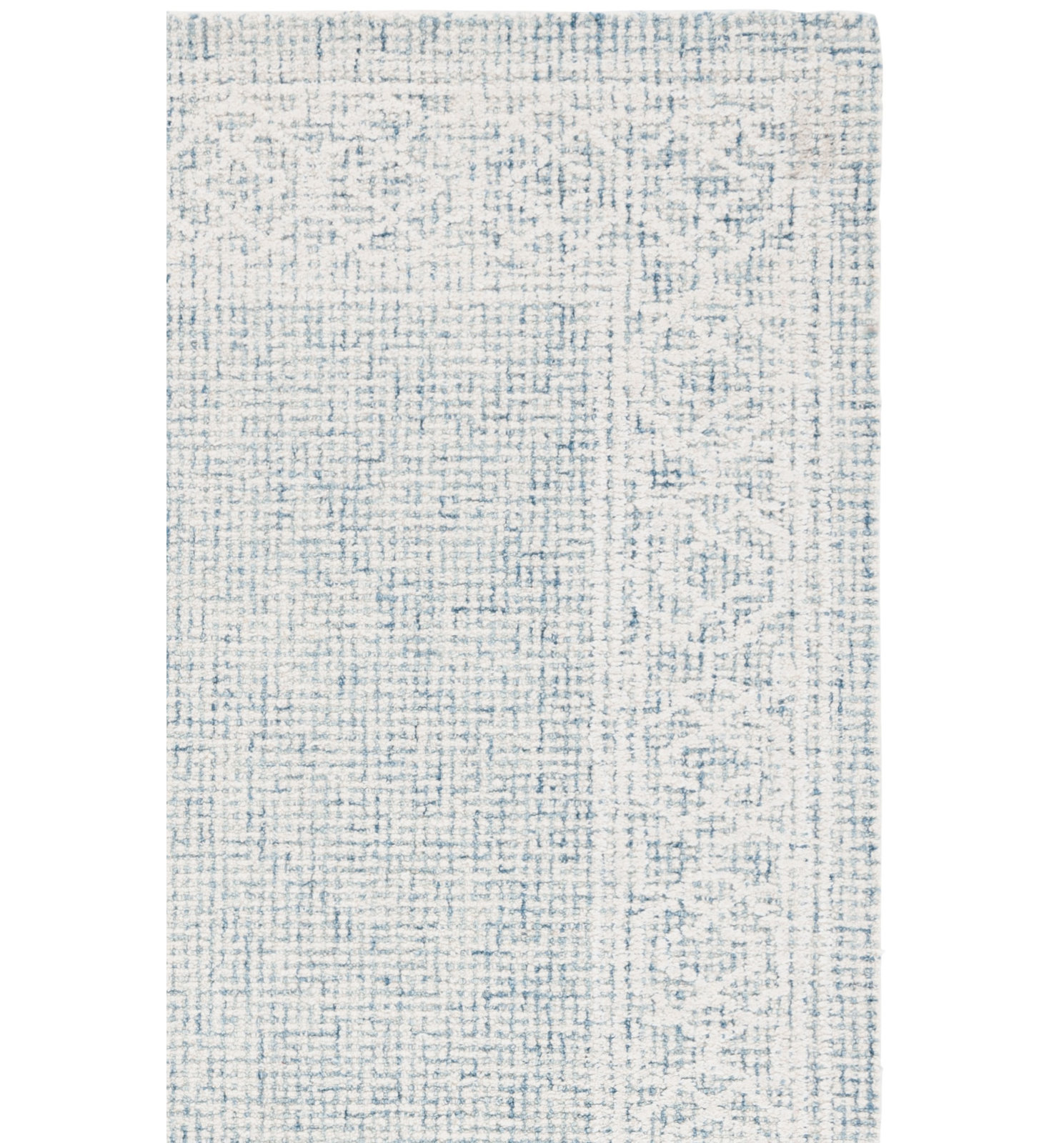Hand-Tufted Geometric Wool Rug, Runner 2'3" x 9'