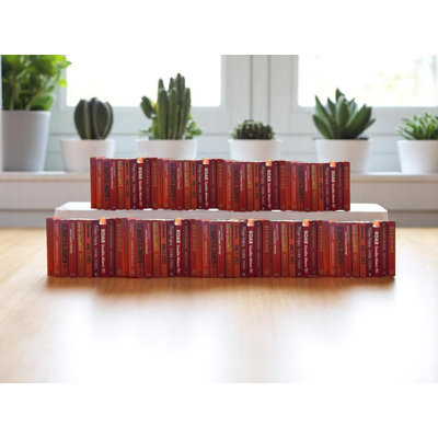 Red Mix Decorative Books