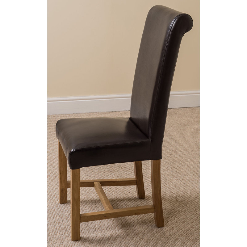 51cm H Upholstered Side Chair, Brown