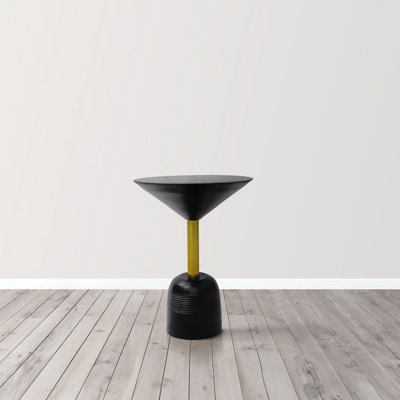 12 Inch Round Cocktail Side End Table