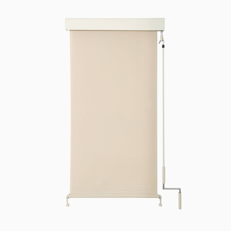 Store enroulé semi-transparent, L 48 po x L 96 po, Beige