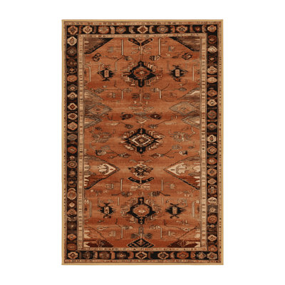 Machine Washable Turkish Brown Area Rug