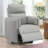 Faux Leather Swivel Glider Recliner Chair