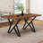 Abreha Faux Wood Rectangular Dining Table